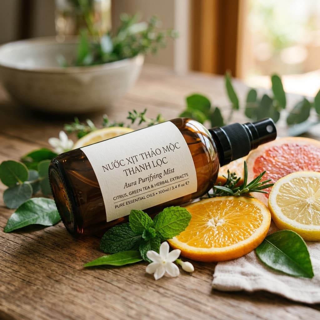Nước Xịt Thảo Mộc Thanh Lọc